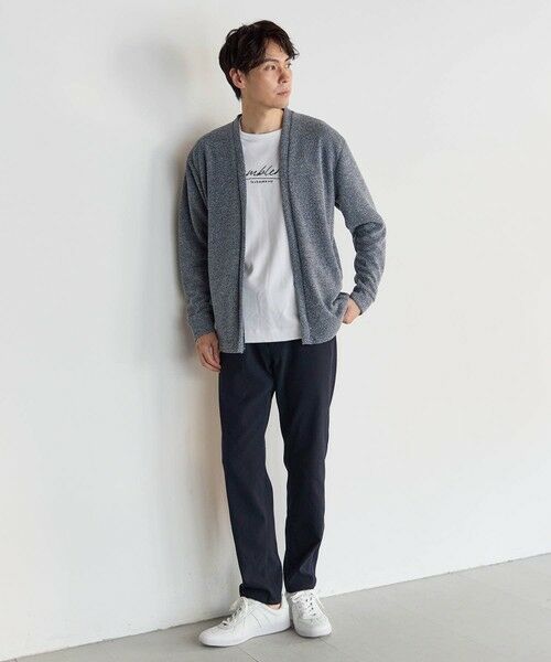 MEN'S BIGI / メンズビギ カーディガン・ボレロ | メランジブークレボタンレスカーディガン | 詳細15