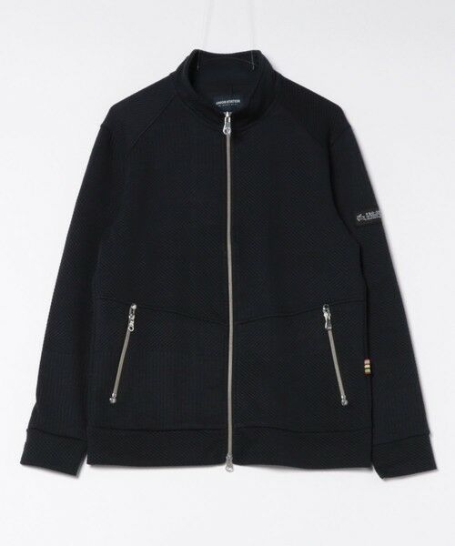 MEN'S BIGI / メンズビギ その他アウター | 【PRO-SPERITY/プロスペリティ×UNION STATION】　ランダムフクレジャガードスタンドカラーブルゾン（ネイビー）