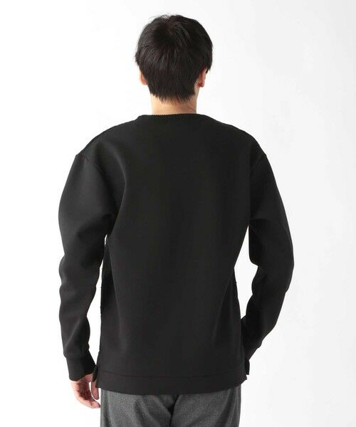 MEN'S BIGI / メンズビギ スウェット | ニット×ダンボールクルーネックスウェット | 詳細12