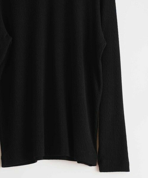 MEN'S BIGI / メンズビギ Tシャツ | ジオメトリックジャガードVネックロンT | 詳細8