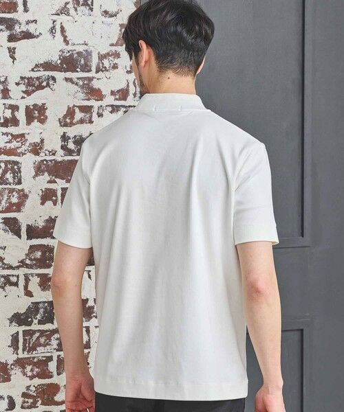 MEN'S BIGI / メンズビギ Tシャツ | シルケットスムースクルーネックテーラーTシャツ | 詳細3