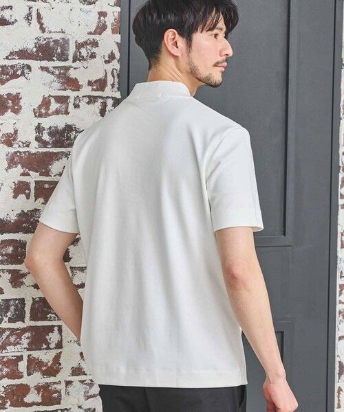 MEN'S BIGI / メンズビギ Tシャツ | シルケットスムースクルーネックテーラーTシャツ | 詳細4