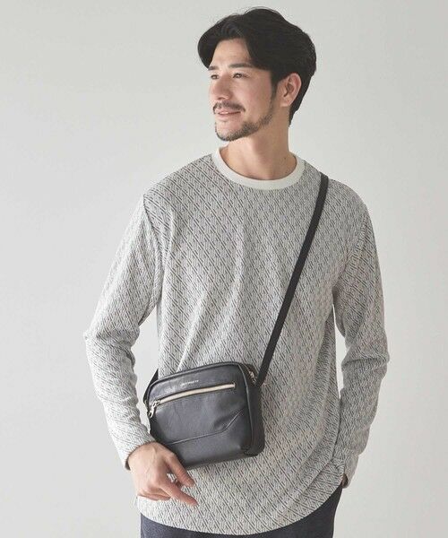 MEN'S BIGI / メンズビギ ショルダーバッグ | 【Prosperity/プロスペリティ×UNIONSTATION 別注】ミニショルダーバッグ/カメラバッグ（ブラック）