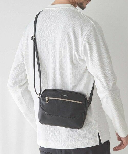 MEN'S BIGI / メンズビギ ショルダーバッグ | 【Prosperity/プロスペリティ×UNIONSTATION 別注】ミニショルダーバッグ/カメラバッグ | 詳細14