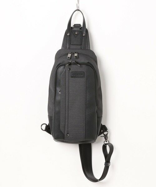 MEN'S BIGI / メンズビギ メッセンジャーバッグ・ウエストポーチ | ボディバッグ（チャコールグレー）