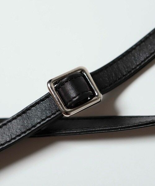 MEN'S BIGI / メンズビギ ショルダーバッグ | 【SEEKER/シーカー×UNIONSTATION別注】牛革ミニショルダーバッグ/ネックポーチ | 詳細10