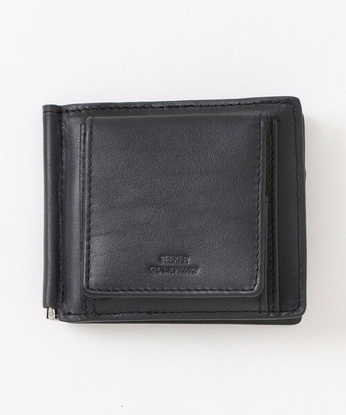 MEN'S BIGI / メンズビギ その他小物 | 【SEEKER / シーカー】アンティークレザーマネークリップ（ブラック）