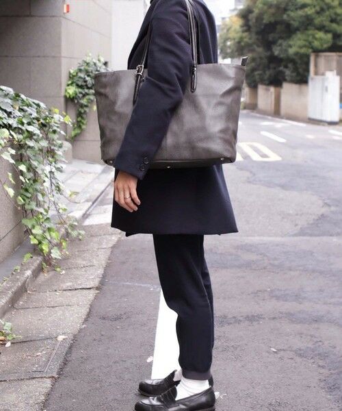 MEN'S BIGI / メンズビギ トートバッグ | 【PRO-SPERITY/プロスペリティ】別注　フェイクレザートートバッグ | 詳細1