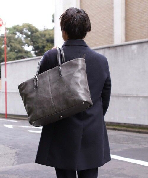 MEN'S BIGI / メンズビギ トートバッグ | 【PRO-SPERITY/プロスペリティ】別注　フェイクレザートートバッグ | 詳細2