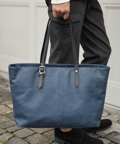 MEN'S BIGI / メンズビギ トートバッグ | 【PRO-SPERITY/プロスペリティ】別注　フェイクレザートートバッグ | 詳細14