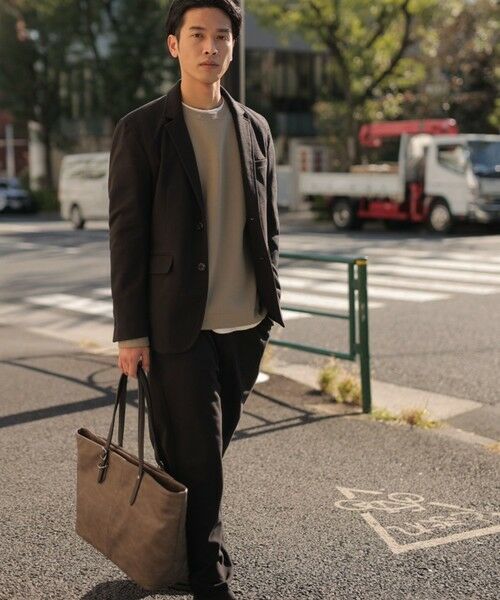 MEN'S BIGI / メンズビギ トートバッグ | 【PRO-SPERITY/プロスペリティ】別注　フェイクレザートートバッグ | 詳細22