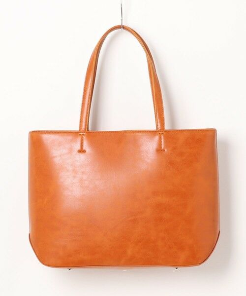 MEN'S BIGI / メンズビギ トートバッグ | ムラ加工フェイクレザートートバッグ | 詳細17