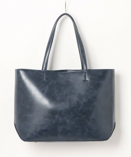 MEN'S BIGI / メンズビギ トートバッグ | ムラ加工フェイクレザートートバッグ | 詳細21