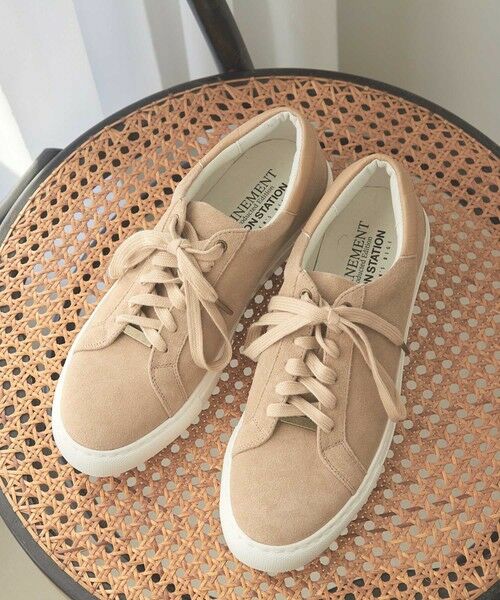 MEN'S BIGI / メンズビギ スニーカー | Original Sneakers / UNION STATIONオリジナルスニーカー（ベージュ）