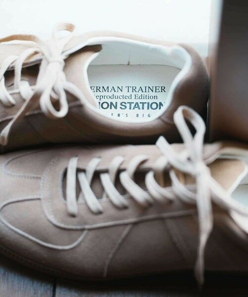 MEN'S BIGI / メンズビギ スニーカー | 【UNION STATION by MEN’S BIGI 】REPRODUCT MILITALY GERMAN TRAINER ジャーマントレーナー | 詳細4