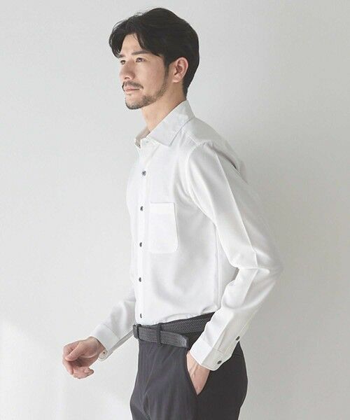 MEN'S BIGI / メンズビギ シャツ・ブラウス | ストレッチカチオンワイドカラーシャツ | 詳細2