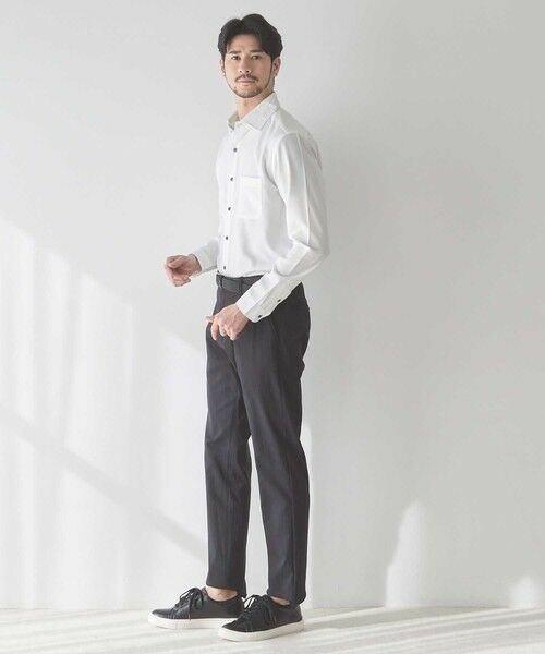 MEN'S BIGI / メンズビギ シャツ・ブラウス | ストレッチカチオンワイドカラーシャツ | 詳細5