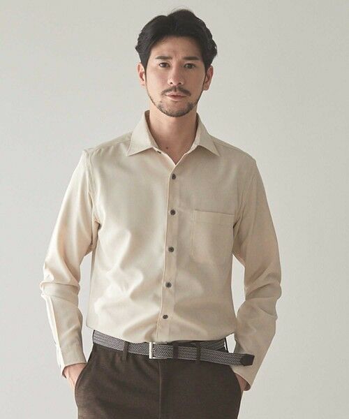 MEN'S BIGI / メンズビギ シャツ・ブラウス | ストレッチカチオンワイドカラーシャツ | 詳細9
