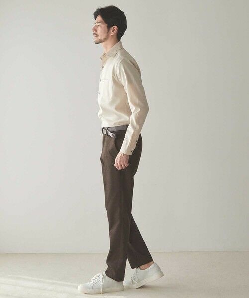 MEN'S BIGI / メンズビギ シャツ・ブラウス | ストレッチカチオンワイドカラーシャツ | 詳細13