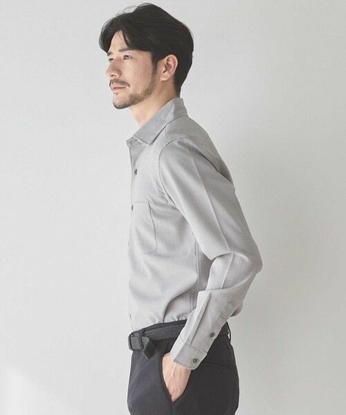 MEN'S BIGI / メンズビギ シャツ・ブラウス | ストレッチカチオンワイドカラーシャツ | 詳細17