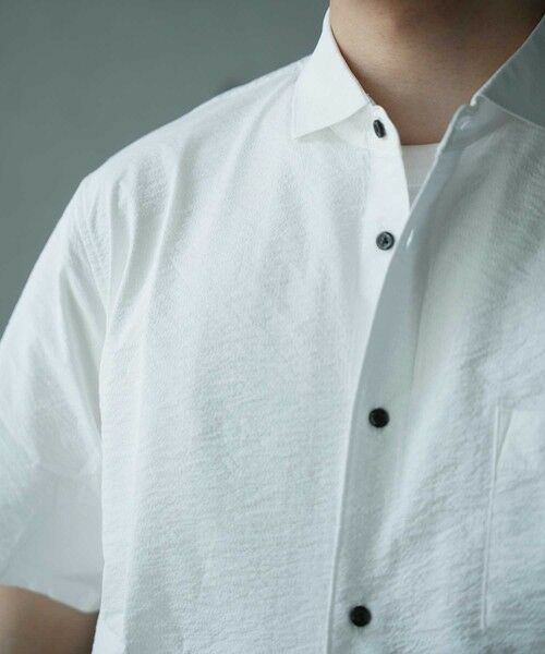 MEN'S BIGI / メンズビギ シャツ・ブラウス | 【抗菌・UVカット】レギュラーフィットワッシャーショートスリーブシャツ | 詳細3