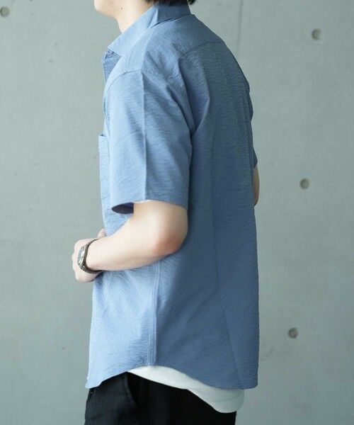 MEN'S BIGI / メンズビギ シャツ・ブラウス | 【抗菌・UVカット】レギュラーフィットワッシャーショートスリーブシャツ | 詳細11