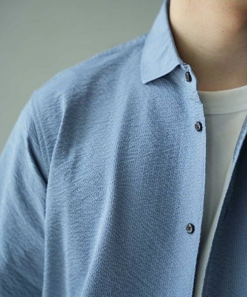 MEN'S BIGI / メンズビギ シャツ・ブラウス | 【抗菌・UVカット】レギュラーフィットワッシャーショートスリーブシャツ | 詳細13