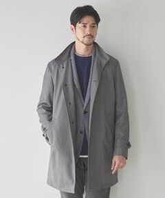 MEN'S BIGI / メンズビギ その他アウター | バーズアイスタンドコート