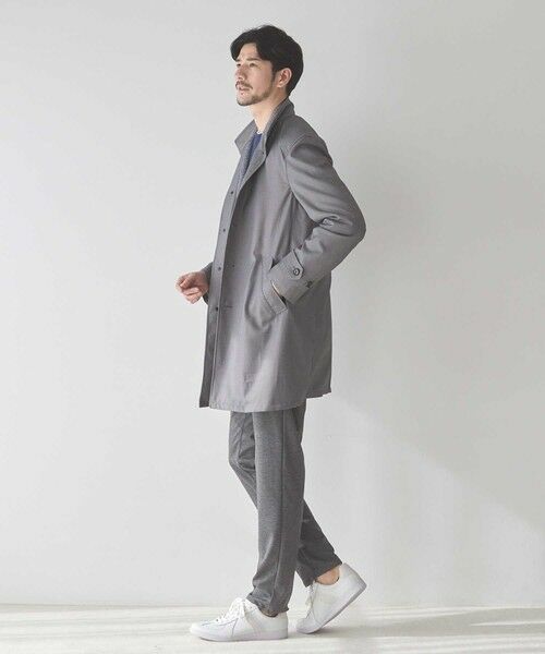 MEN'S BIGI / メンズビギ その他アウター | バーズアイスタンドコート | 詳細5