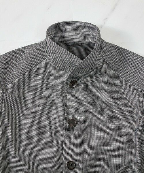 MEN'S BIGI / メンズビギ その他アウター | バーズアイスタンドコート | 詳細9