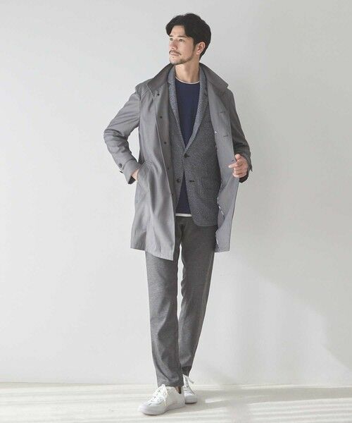 MEN'S BIGI / メンズビギ その他アウター | バーズアイスタンドコート | 詳細2