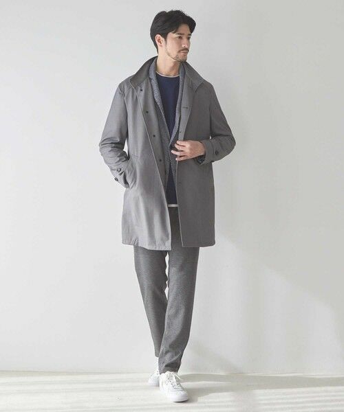 MEN'S BIGI / メンズビギ その他アウター | バーズアイスタンドコート | 詳細3