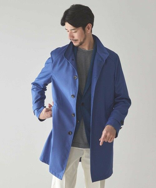 MEN'S BIGI / メンズビギ その他アウター | バーズアイスタンドコート | 詳細15