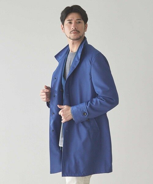 MEN'S BIGI / メンズビギ その他アウター | バーズアイスタンドコート | 詳細17