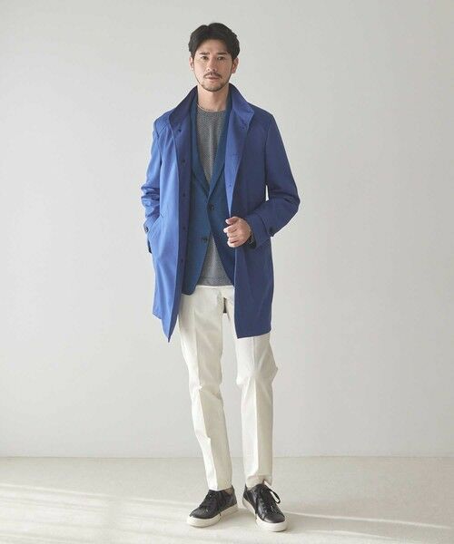 MEN'S BIGI / メンズビギ その他アウター | バーズアイスタンドコート | 詳細20