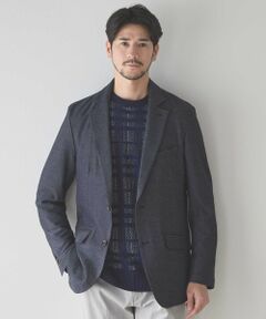 MEN'S BIGI / メンズビギ テーラードジャケット | デニム風トップカルゼテーラードジャケット