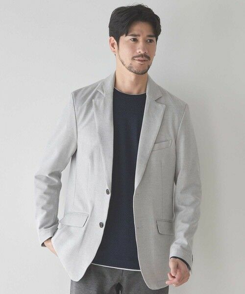 MEN'S BIGI / メンズビギ テーラードジャケット | デニム風トップカルゼテーラードジャケット | 詳細2