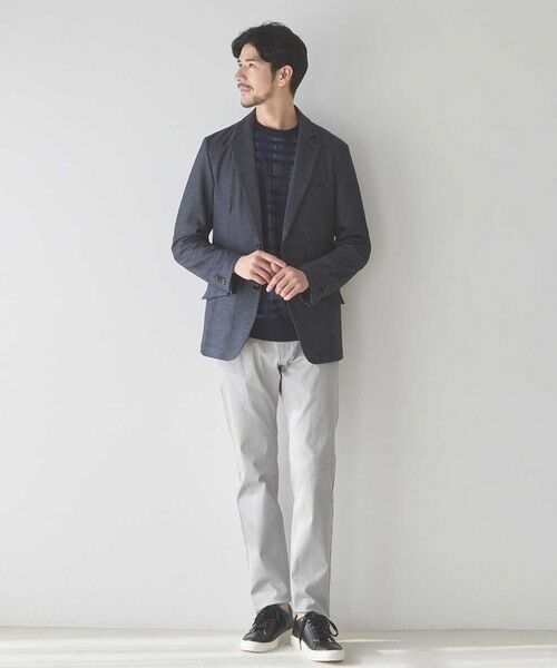 MEN'S BIGI / メンズビギ テーラードジャケット | デニム風トップカルゼテーラードジャケット | 詳細11