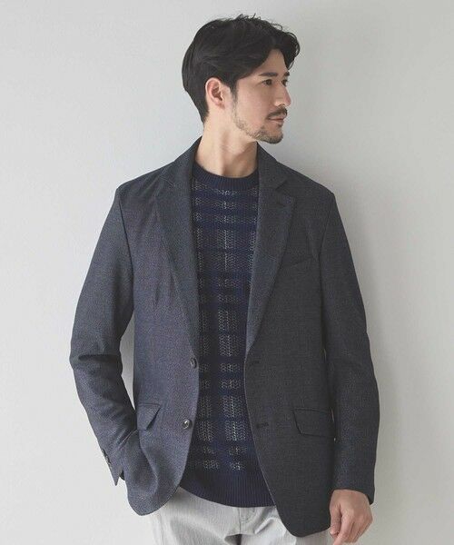MEN'S BIGI / メンズビギ テーラードジャケット | デニム風トップカルゼテーラードジャケット | 詳細7
