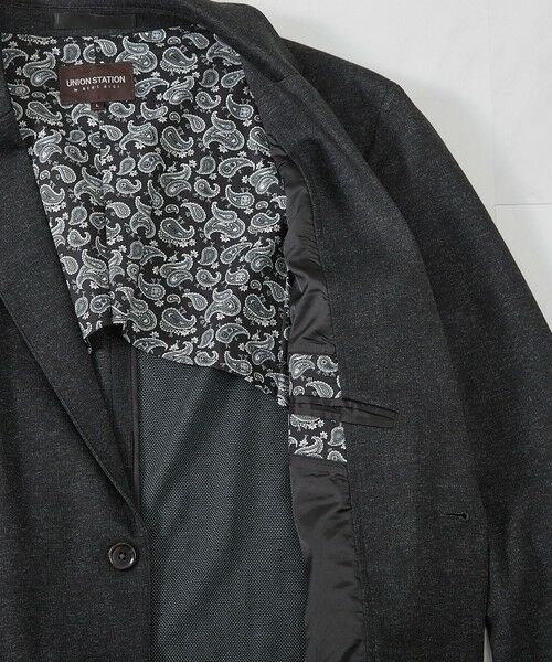 MEN'S BIGI / メンズビギ テーラードジャケット | メランジプリントポンチテーラードジャケット | 詳細2