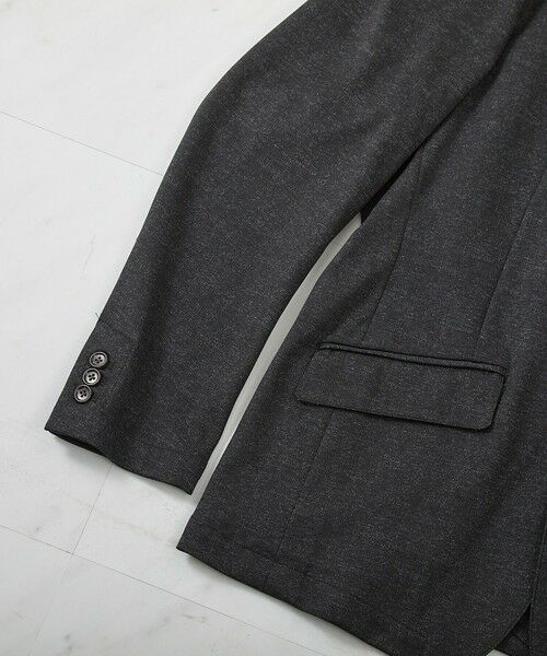 MEN'S BIGI / メンズビギ テーラードジャケット | メランジプリントポンチテーラードジャケット | 詳細5