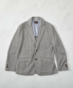 MEN'S BIGI / メンズビギ テーラードジャケット | ラッセル編みテーラードジャケット