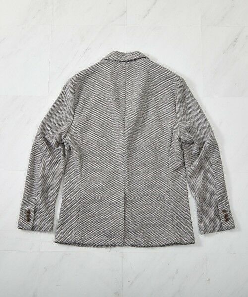 MEN'S BIGI / メンズビギ テーラードジャケット | ラッセル編みテーラードジャケット | 詳細5