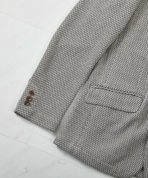 MEN'S BIGI / メンズビギ テーラードジャケット | ラッセル編みテーラードジャケット | 詳細2