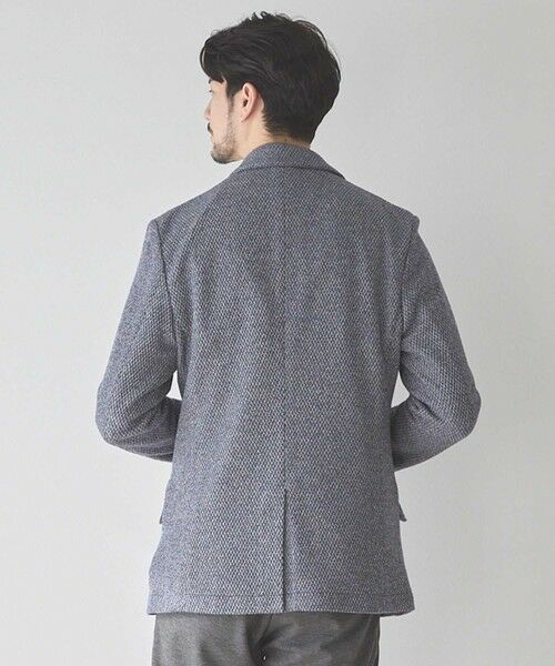 MEN'S BIGI / メンズビギ テーラードジャケット | ラッセル編みテーラードジャケット | 詳細9