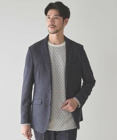 MEN'S BIGI / メンズビギ テーラードジャケット | カラミ織りテーラードジャケット