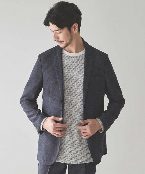 MEN'S BIGI / メンズビギ テーラードジャケット | カラミ織りテーラードジャケット | 詳細11