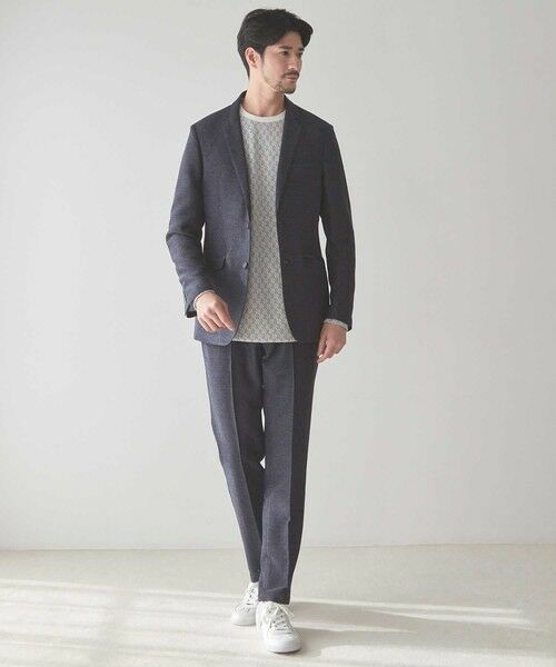 MEN'S BIGI / メンズビギ テーラードジャケット | カラミ織りテーラードジャケット | 詳細14