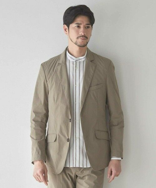 MEN'S BIGI / メンズビギ テーラードジャケット | ハイパーストレッチポリエステルタフタテーラードジャケット | 詳細8