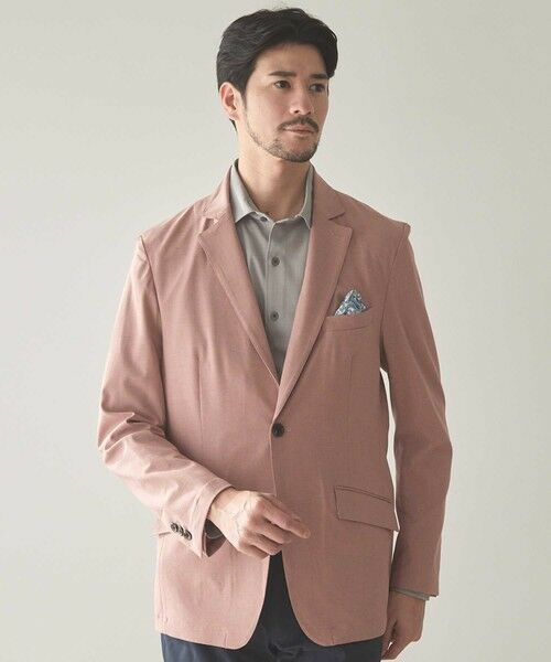 MEN'S BIGI / メンズビギ テーラードジャケット | ストレッチスラブカチオンテーラードジャケット | 詳細8